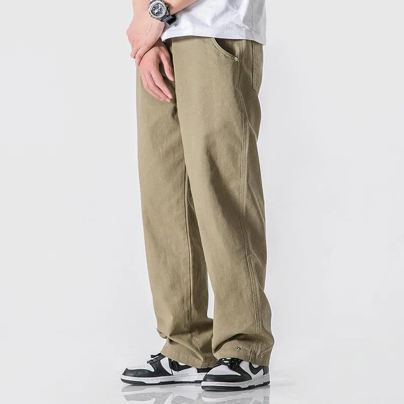 Wide Leg Straight Drape Pants