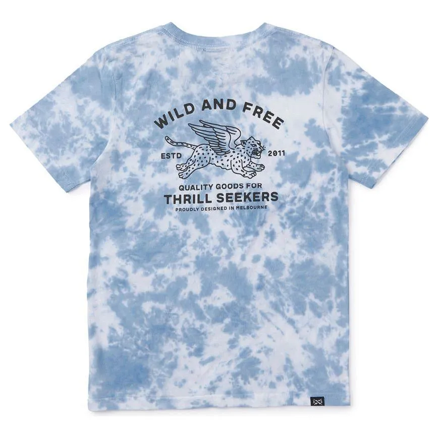 Wild Tee - Sky Tie Dye