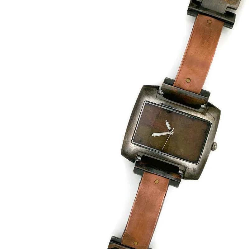 Women's Copper Watch With Copper Dial