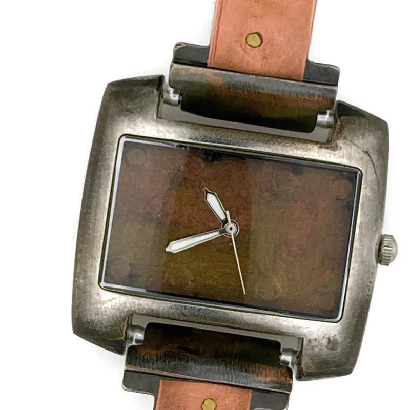 Women's Copper Watch With Copper Dial