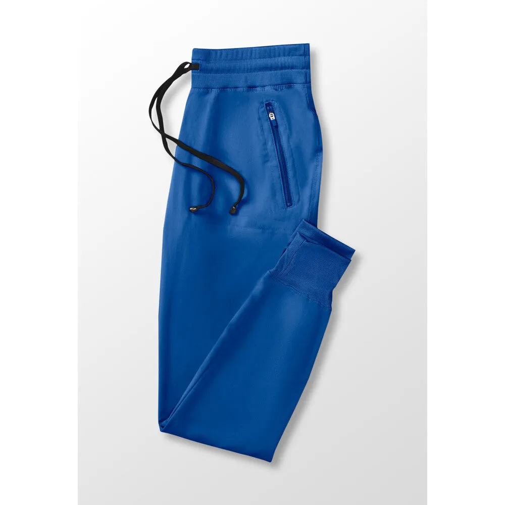 Women's Eden Jogger Scrub Pant - Greys Anatomy Spandex Stretch Collection / Color - New Royal / Fit - Regular / Sizes - XS, S, M, L, XL, 2XL, 3XL by Barco Uniforms
