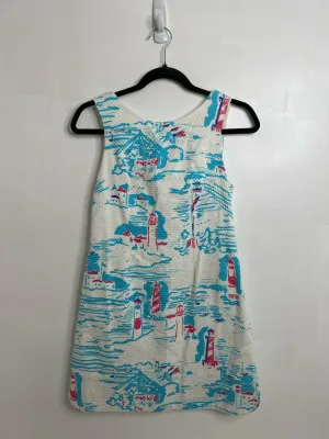 Womens Size 0 Misses White Lilly Pulitzer Dress