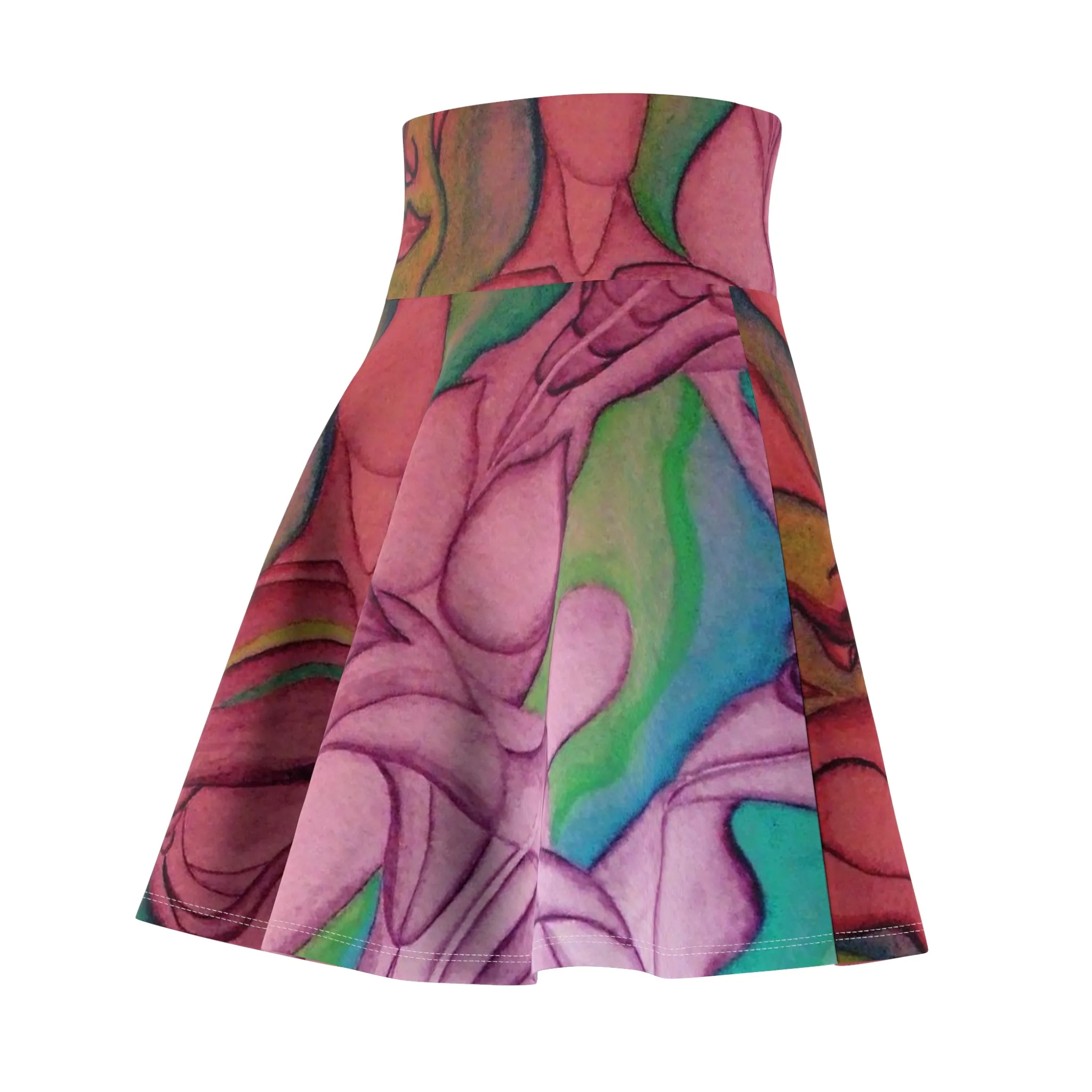 Women's Skater Skirt (AOP)