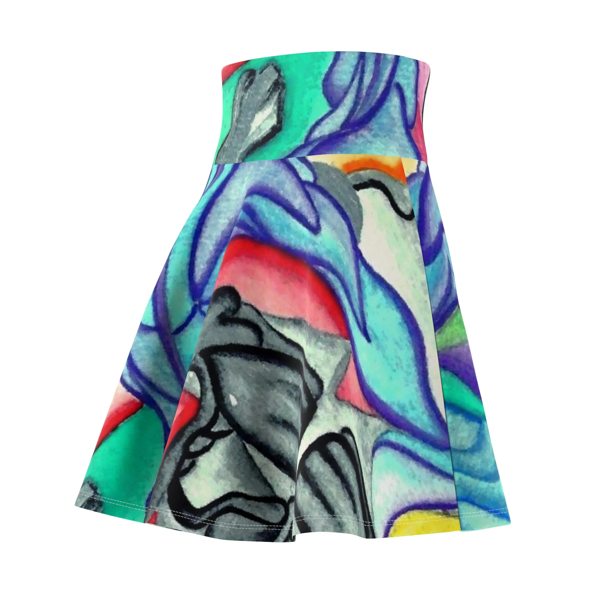Women's Skater Skirt (AOP)