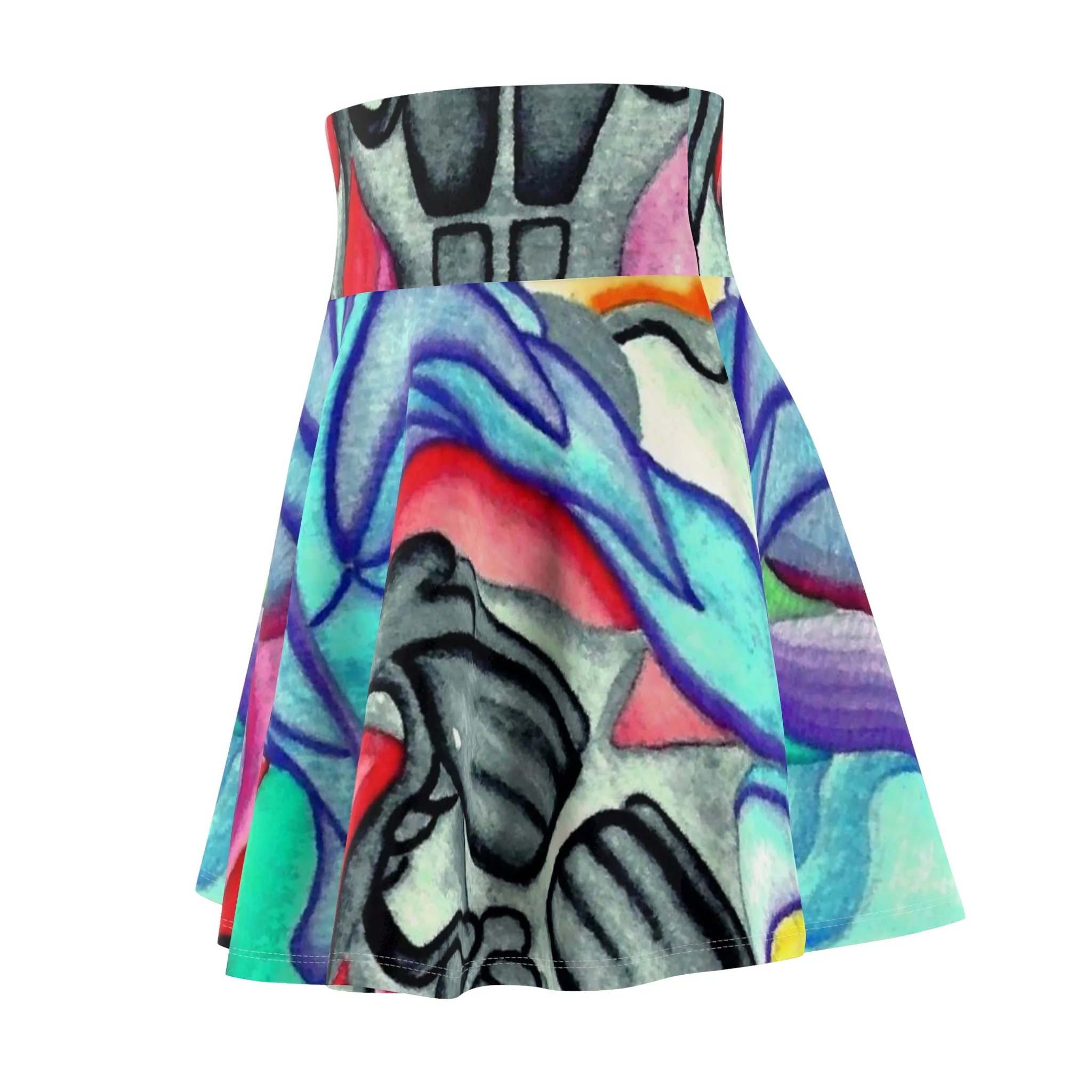 Women's Skater Skirt (AOP)