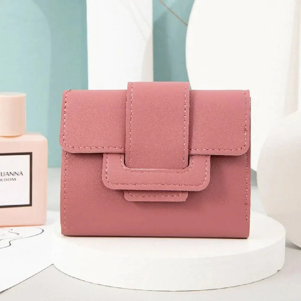 Women's Trifold Clutch Card Holder Wallet