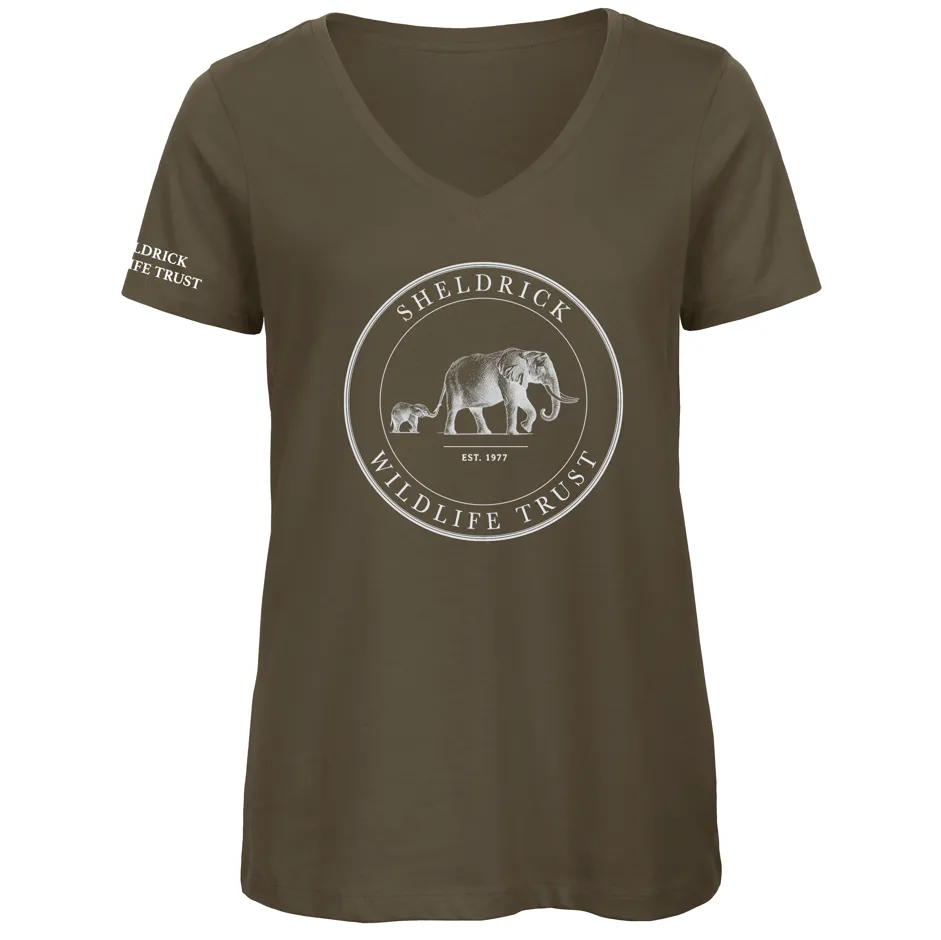 Women's V-Neck Classic Logo