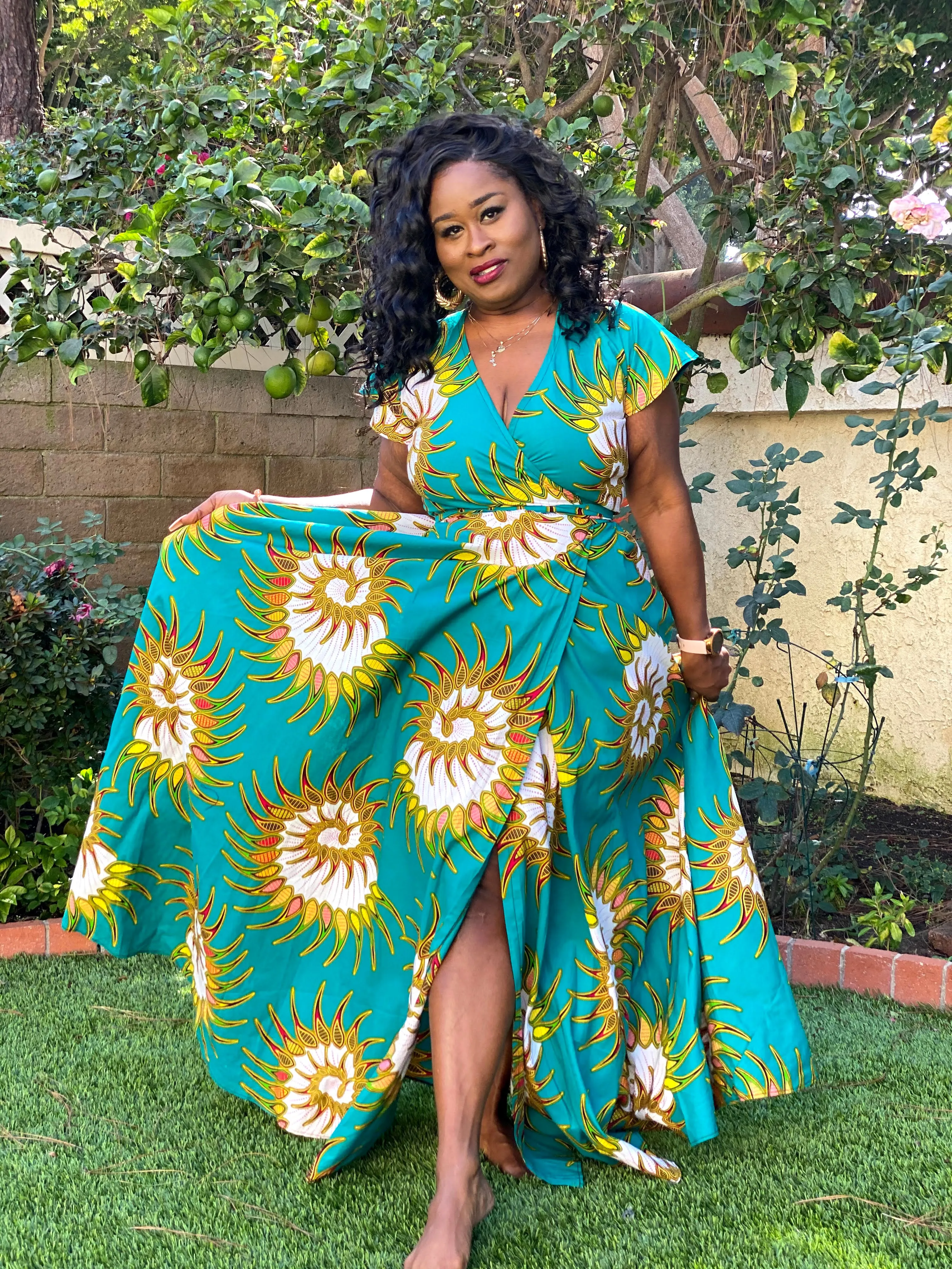 Wrap Dress "Efua"