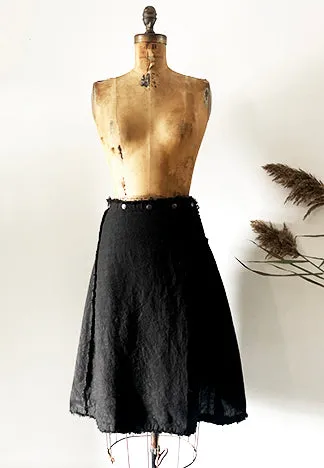 WRAP SNAP SKIRT