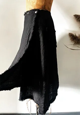 WRAP SNAP SKIRT