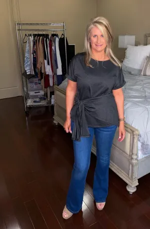 Wrap Waist Top