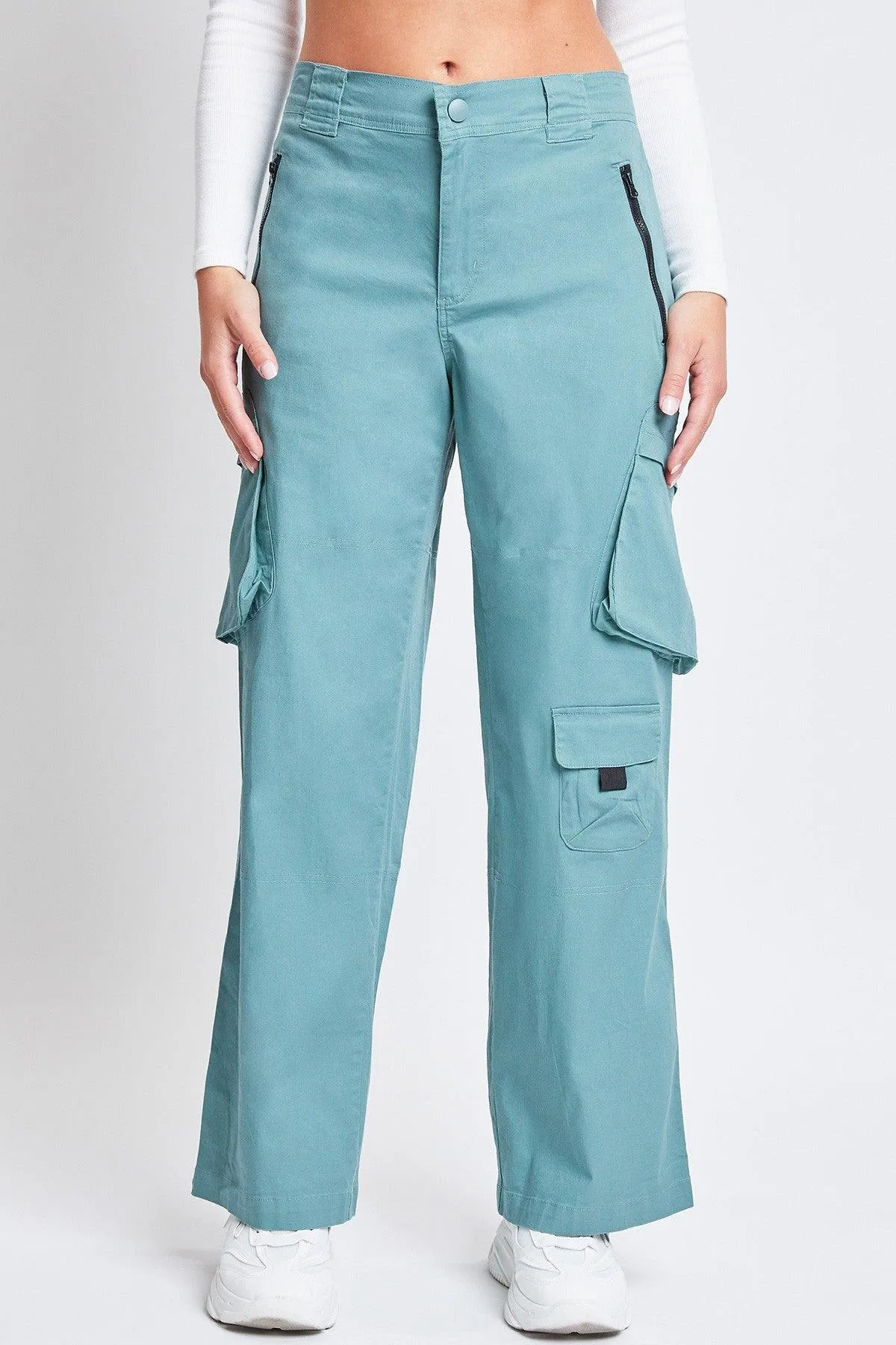 YMI High-Rise Relaxed All Day Cargo Pants