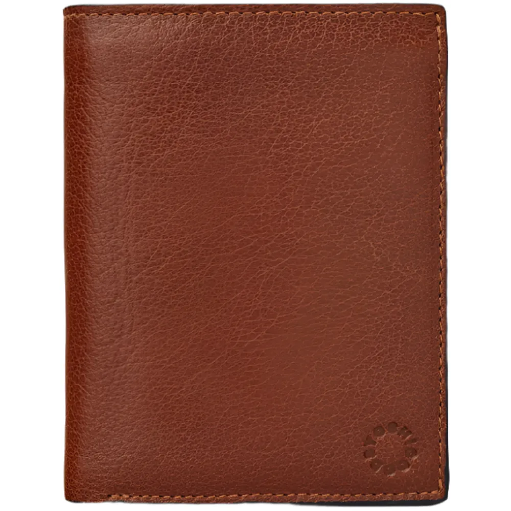 Yoshi Traditional Extra Capacity Brown Leather Wallet