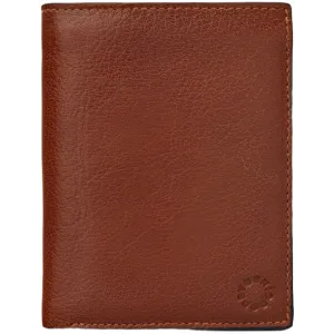 Yoshi Traditional Extra Capacity Brown Leather Wallet