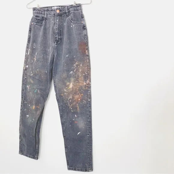 Zara • Custom Painter's Pants in Black