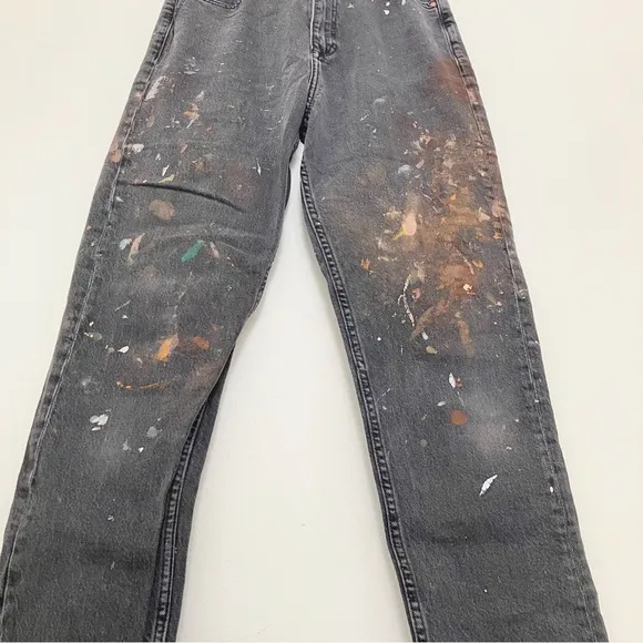 Zara • Custom Painter's Pants in Black