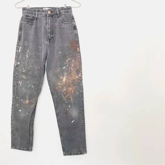 Zara • Custom Painter's Pants in Black